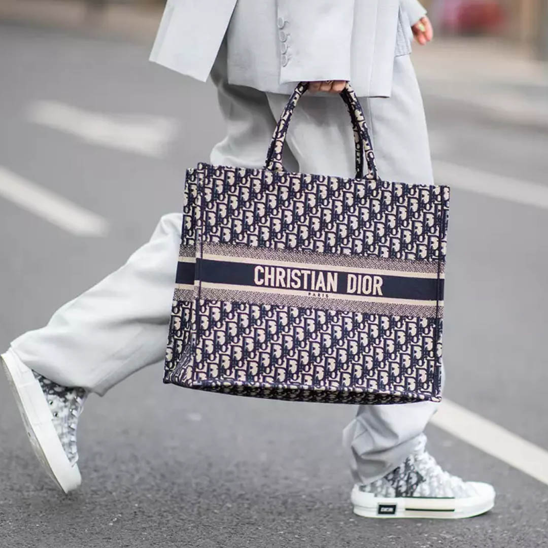 The History of The Dior Book Tote   luxfy