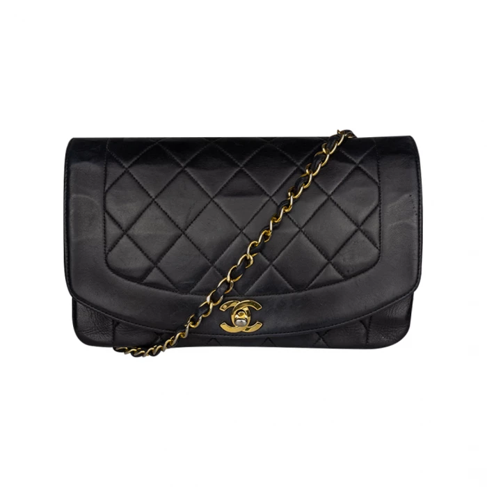 A designer leather handbag made especially for Princess Diana has sold for  £8,600