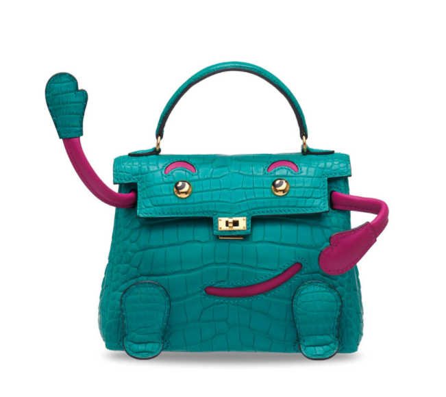 Hermes kelly doll online crocodile