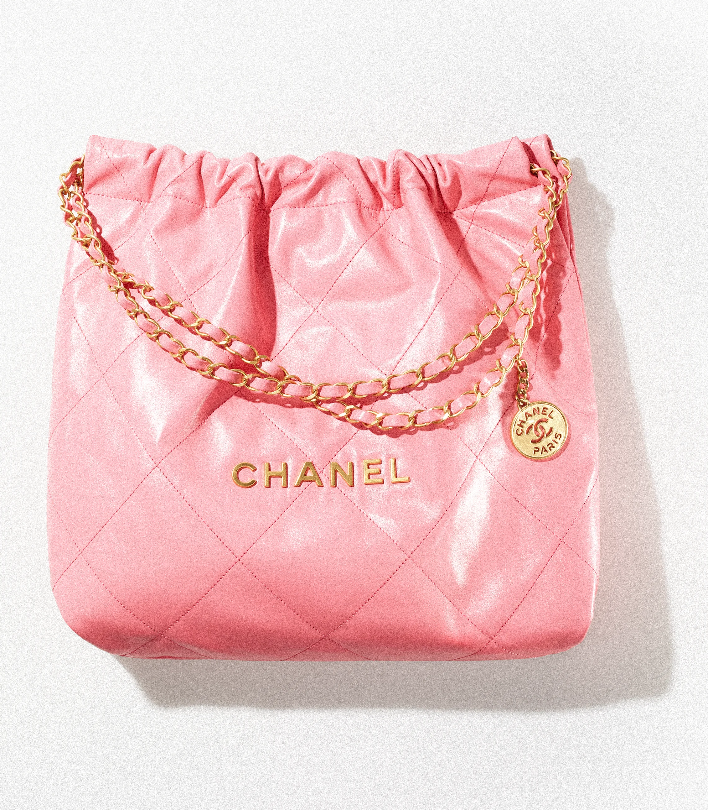 white chanel heart bag large